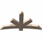 Ekena Millwork Alberta Smooth Timber Gable Bracket, Douglas Fir, 60"W x 32"H x 3 1/2"D x 5 1/2"F, 13/12 Pitch GBW060X32X0406ALB00SDF - alternate 3
